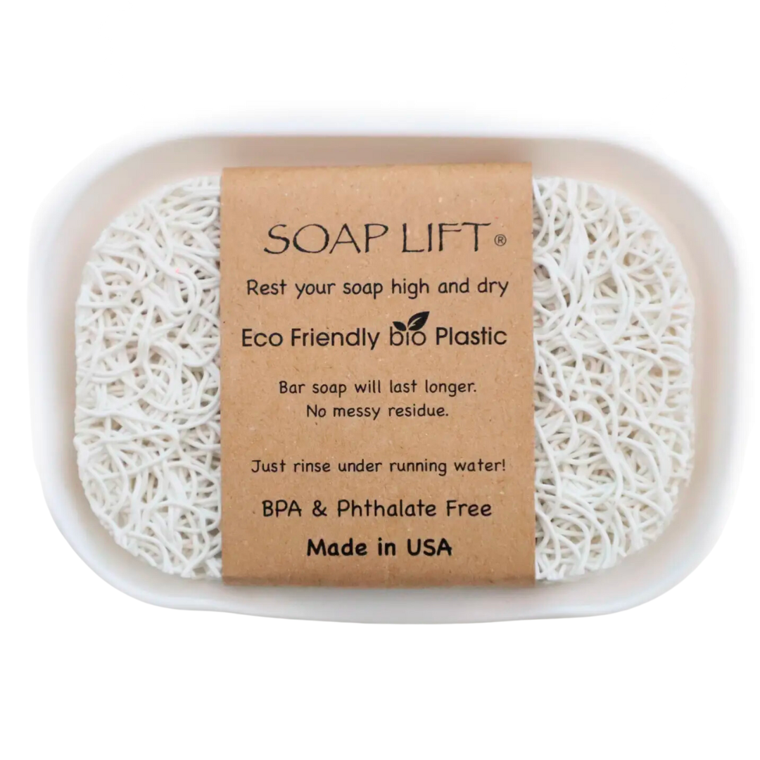 Waterfall Soap Dish Set w/ Soap Lift Soap Saver