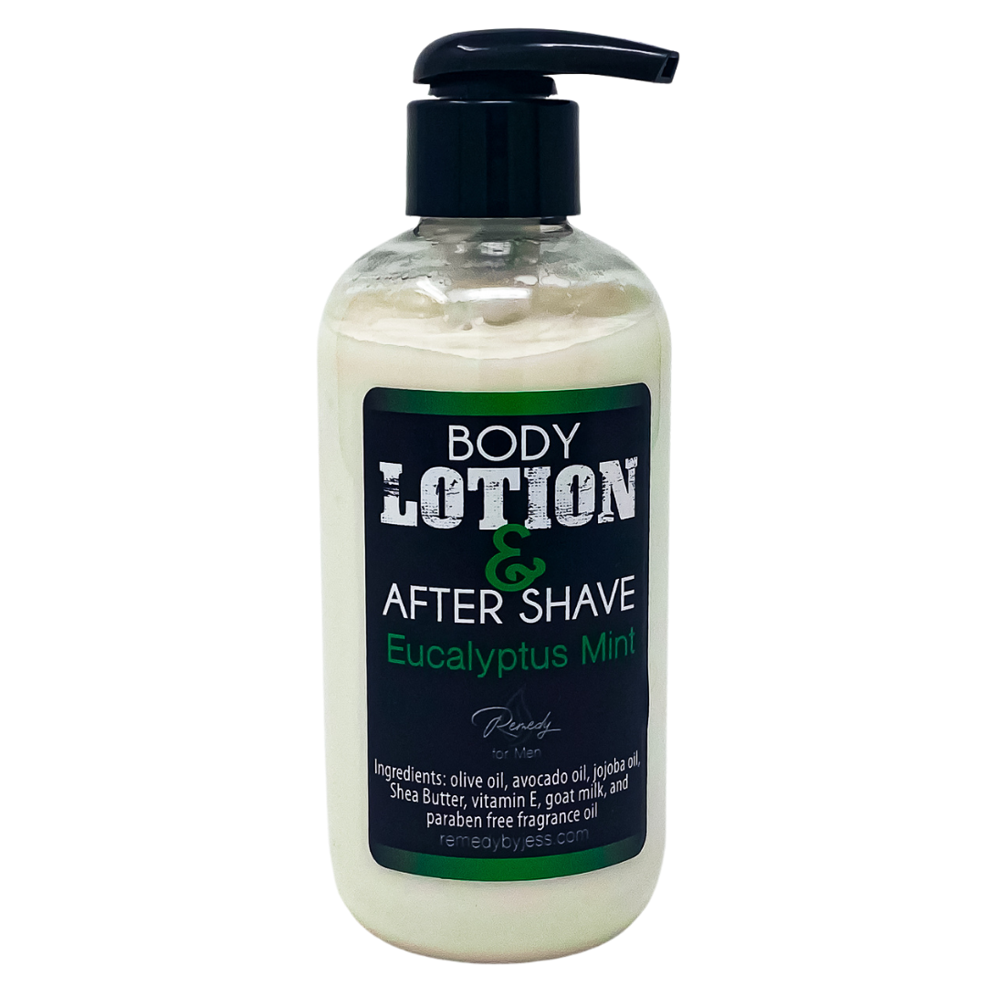 Eucalyptus Mint Men's Body Lotion & After Shave