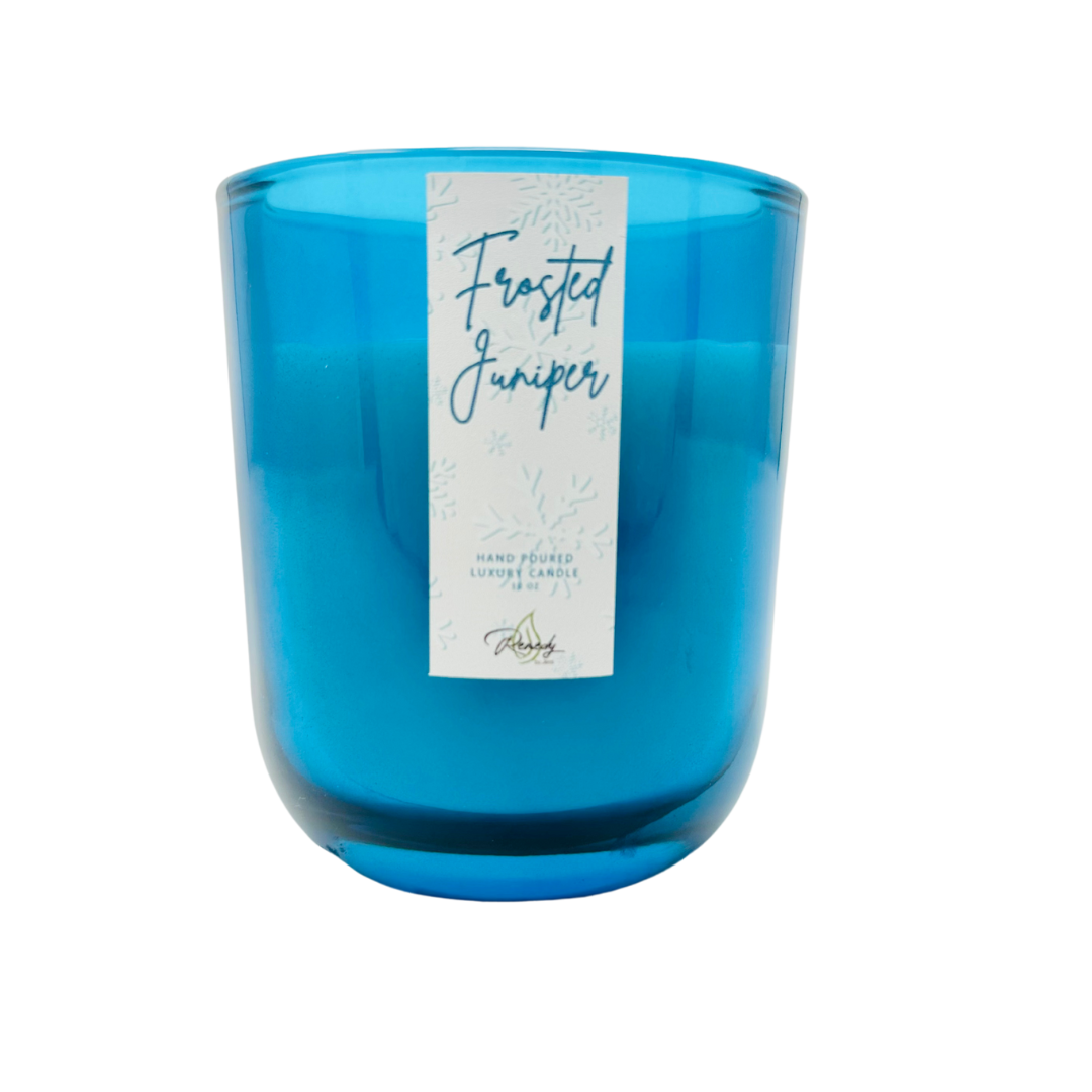 **PRE-ORDER ONLY** Frosted Juniper Luxury Candle