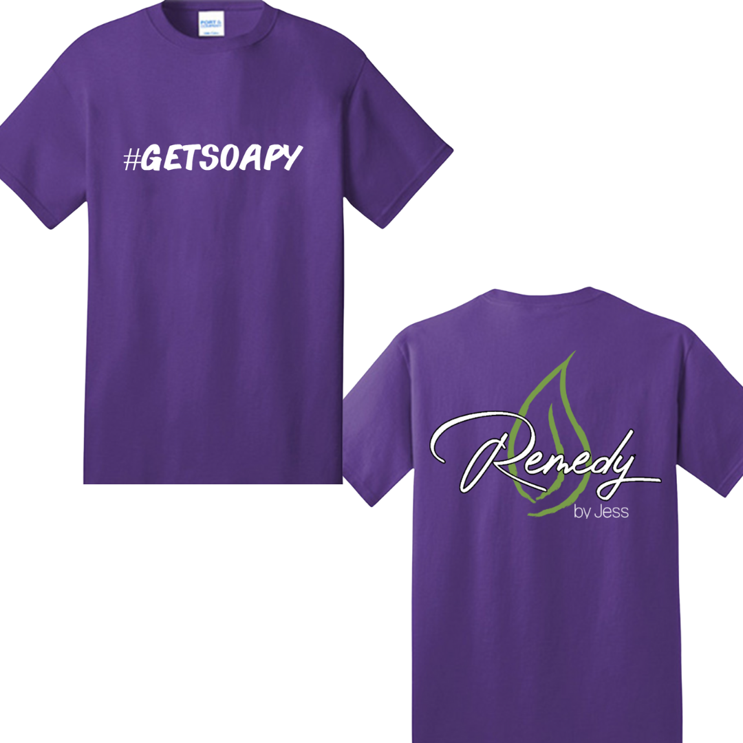 Remedy by Jess T-Shirt (Team Purple)
