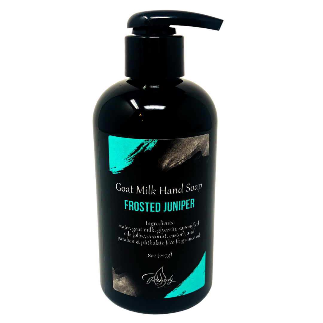 **PRE-ORDER ONLY** Frosted Juniper Goat Milk Hand Soap