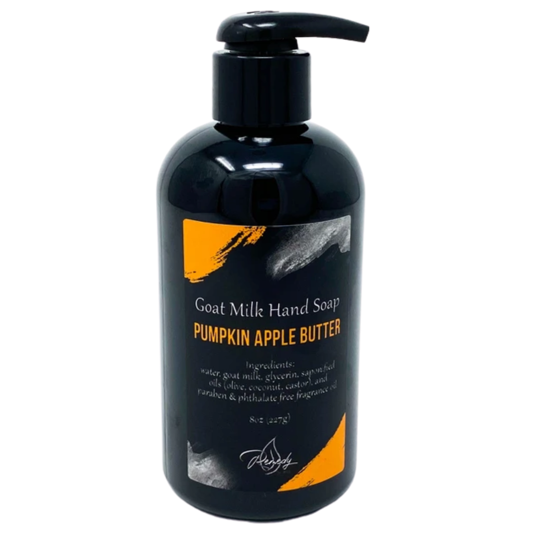 Pumpkin Apple Butter Goat Milk Hand Soap *Seasonal*